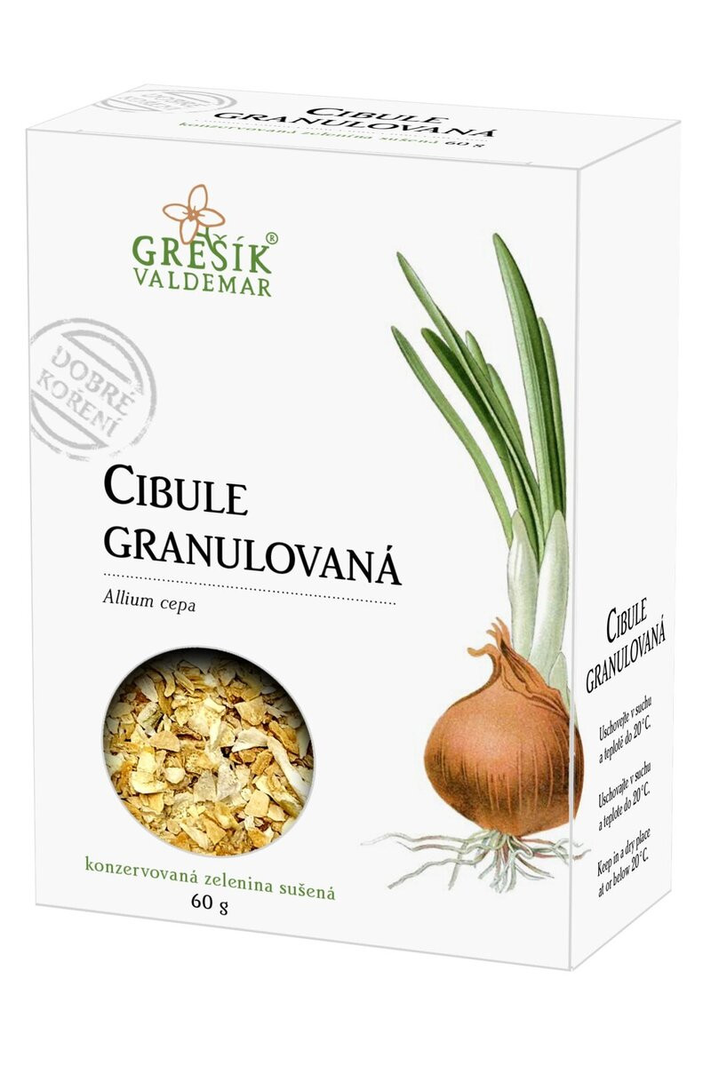 Valdemar Grešík Grešík Cibule granulovaná 60 g