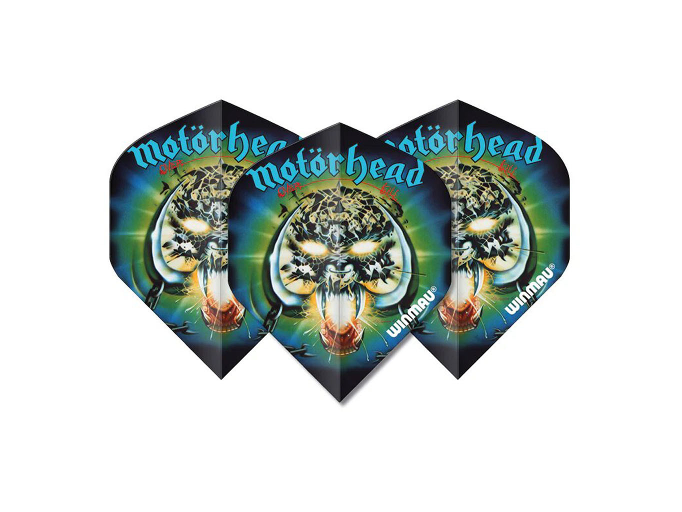 Letky na šipky Winmau Rhino Motorhead Overkill, No2