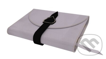 Variabilný obal na knihu z pravej kože so sponou - Macoli Hand Made