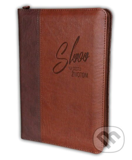 Biblia - ekumenický preklad (so zipsom a indexmi, hnedá, dvojfarebná, so zlatou oriezkou) - Slovenská biblická spoločnosť