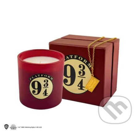 Harry Potter Set sviečka a náhrdelník Nástupište 9 3/4 - Cinereplicas