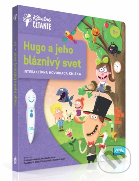 Kúzelné čítanie: Hugo a jeho bláznivý svet - Aneta Žabková (ilustrátor)