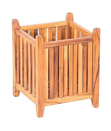 DEOKORK Zahradní teakový truhlík ECO III