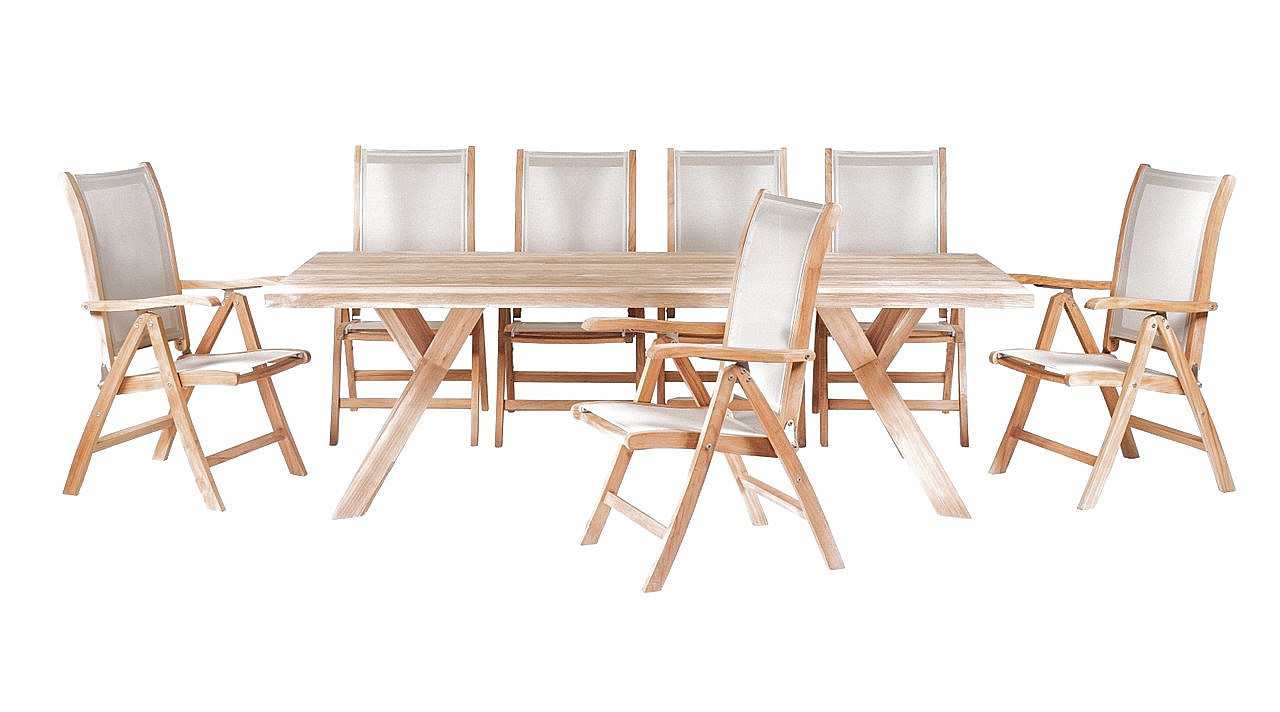 DEOKORK Teaková sestava SPIDER DIVA II