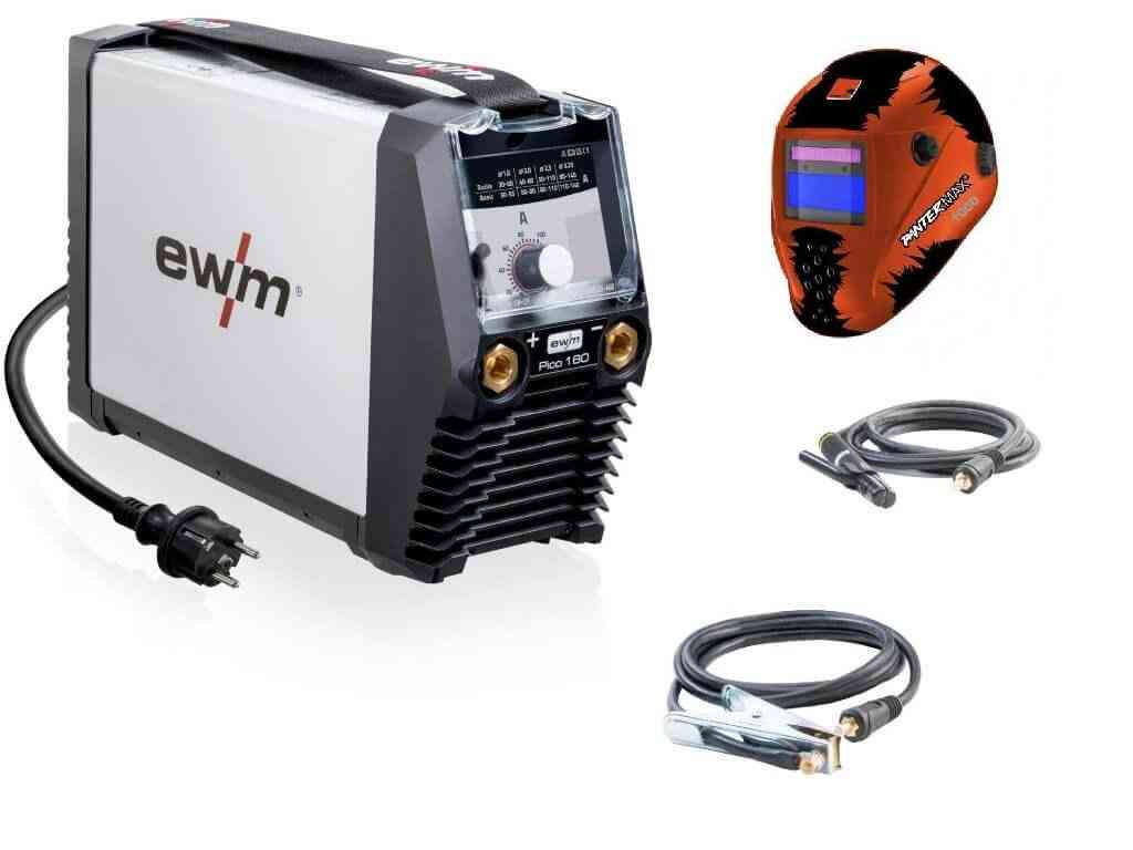 Invertorová svářečka EWM Pico 160 - výhodný SET Varianta: SET 1: svářečka s výbavou v popisu stroje + kukla eco 090-002128-00502