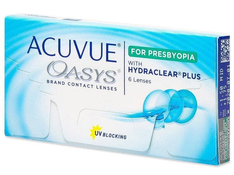 Johnson & Johnson Acuvue Oasys for Presbyopia 6 čoček