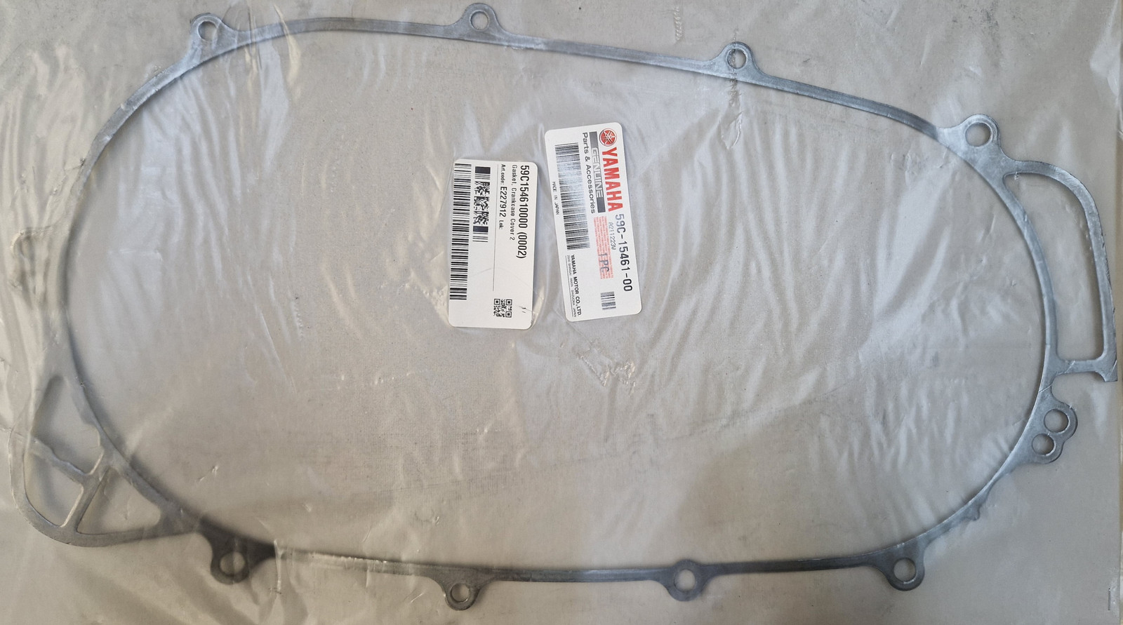 Těsnění víka variátoru OEM, Yamaha T-Max 530 17-19 59C154610000