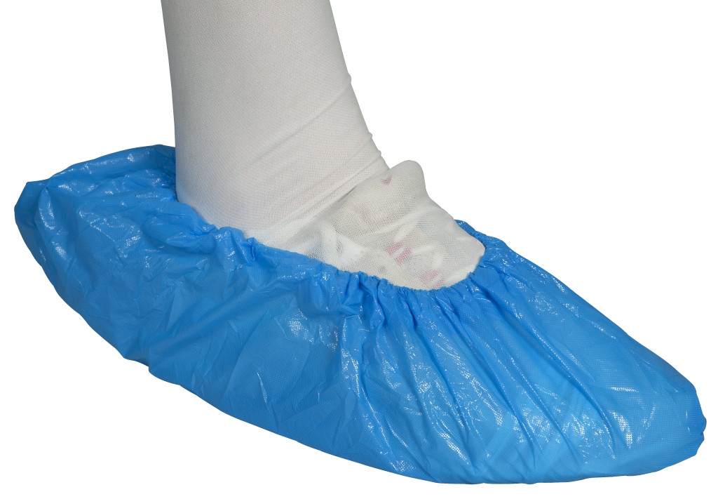 Abena Návleky na obuv PE ABENA, EXTRA LONG, 100 ks, modré,