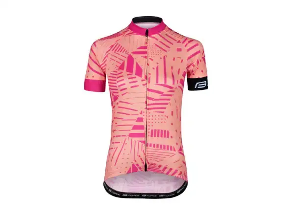 Force SHARD krátký rukáv meruňkový dámský