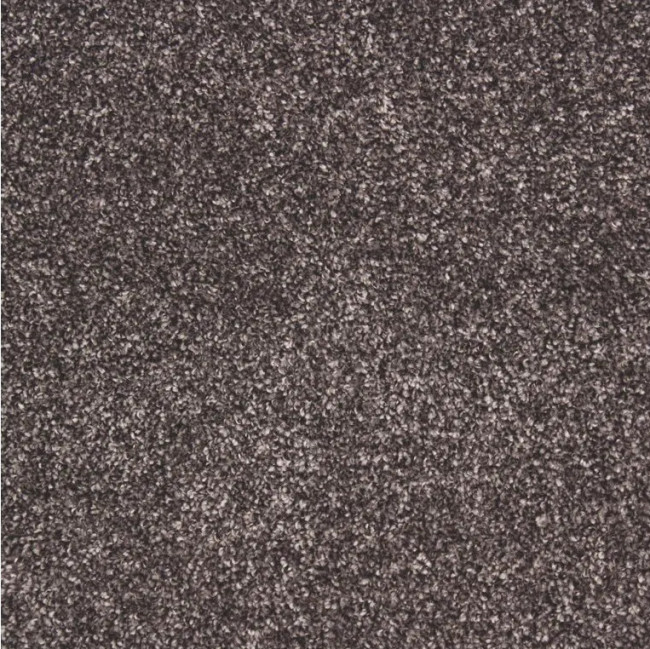 Metrážový koberec Paula 76 tmavě šedý / tmavě hnědý