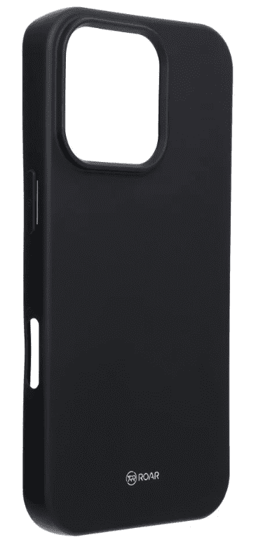 Jelly Case Roar pro iPhone 16 Pro Max - Black