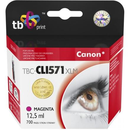 Ink. kazeta TB komp. s Canon CLI-571X, 0333C001 MG TBC-CLI571XLM