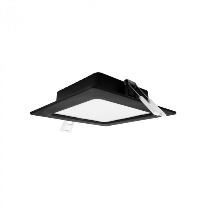 Eco Light STROPNÍ SVÍTIDLO P/T ČTVERCOVÉ 6W 4000K ČERNÉ DL-1 EC20467