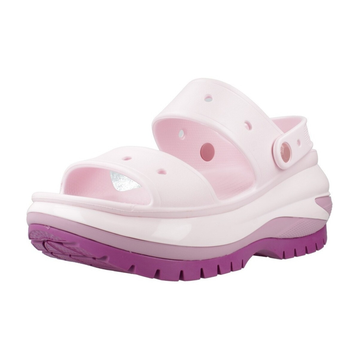 Crocs  CLASSIC MEGA CRUSH SANDAL  Růžová