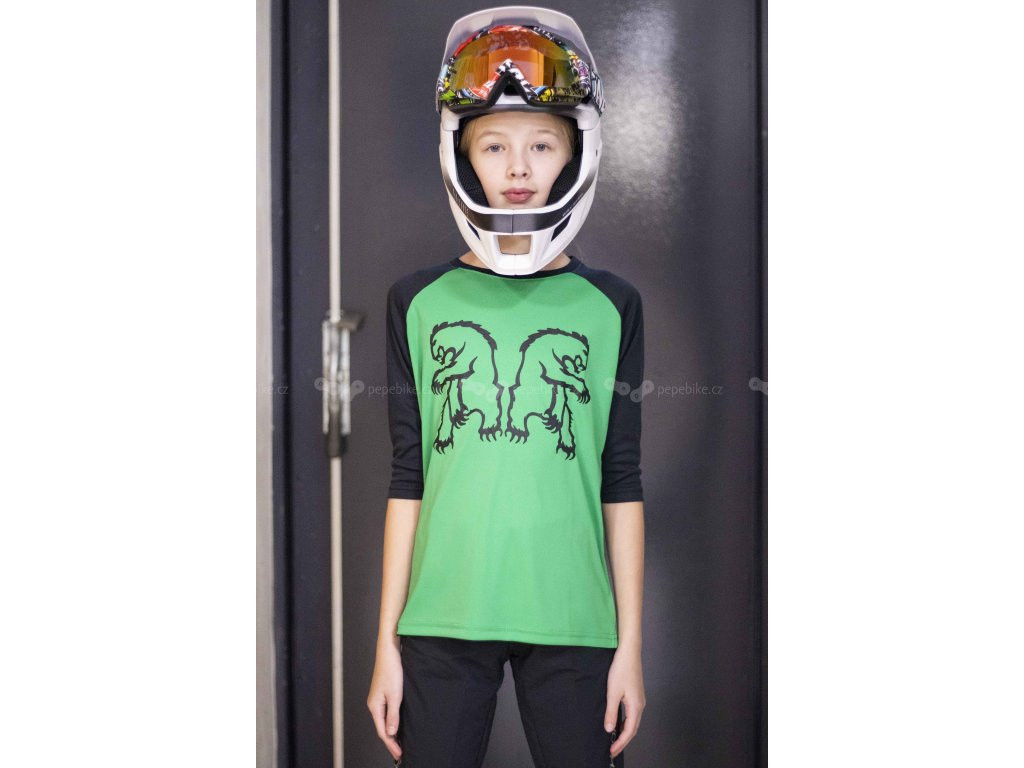 Dětský cyklistický dres Chromag Mission - Fern Velikost: vel. S (6-7)