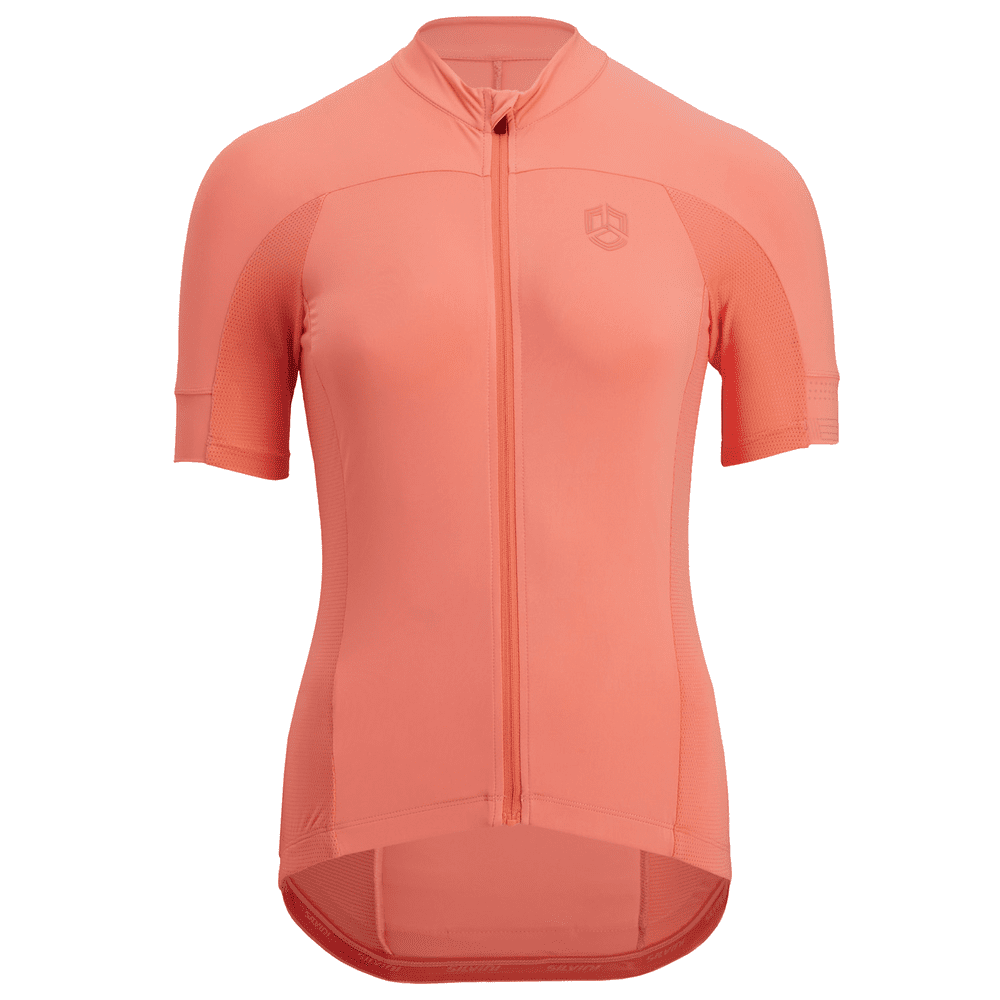 Dámský cyklistický dres Silvini Montella - coral Velikost: XL