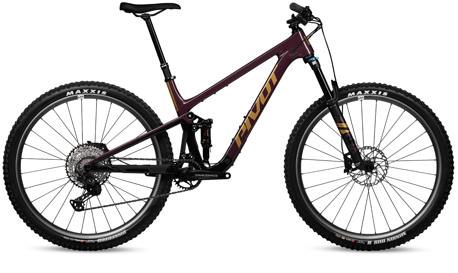 Celoodpružené kolo Pivot Trailcat SL Ride SLX/XT Barva: Doctor Purple, Velikost: XS