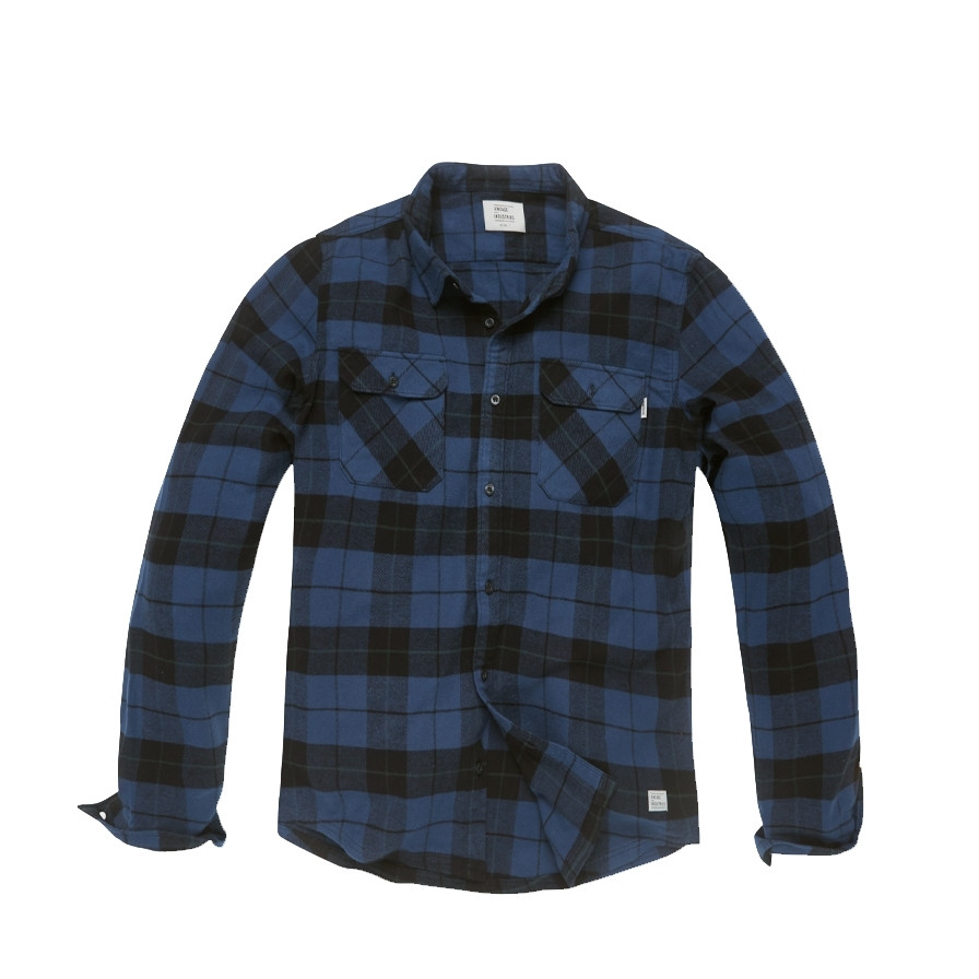 Košile Vintage Industries Sem Flannel - navy, M