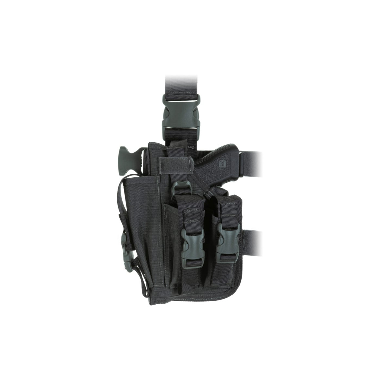 Taktický stehenní nosič Invader Gear SOF Holster pro leváky - šedý