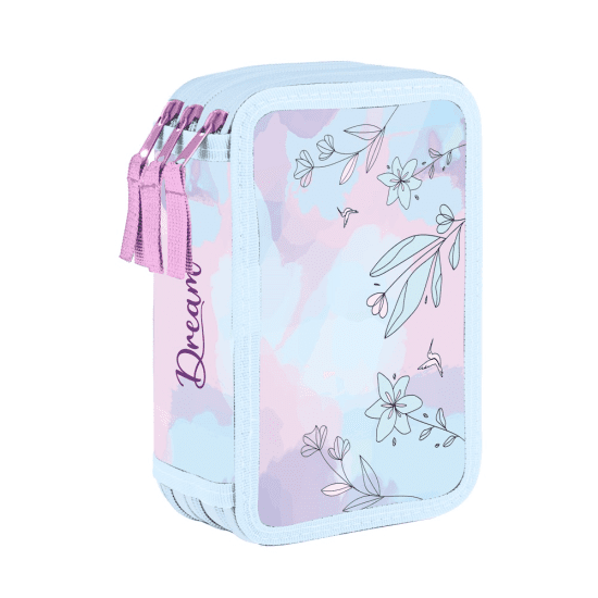 Oxybag Třípatrový školní penál - Kolibřík - 9-39525