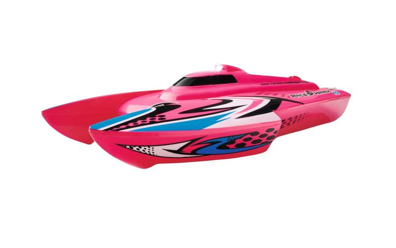 RC katamarán Race Shark FD 2,4 GHz RTR růžová
