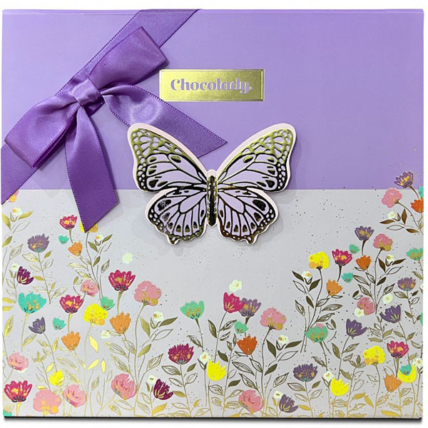 Chocolady pralinky z mléčné čokolády s krémovou náplní Butterfly 200g