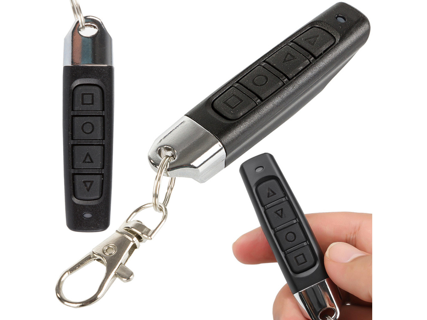 VERK Univerzální samokopírovací dálkový ovládač černý