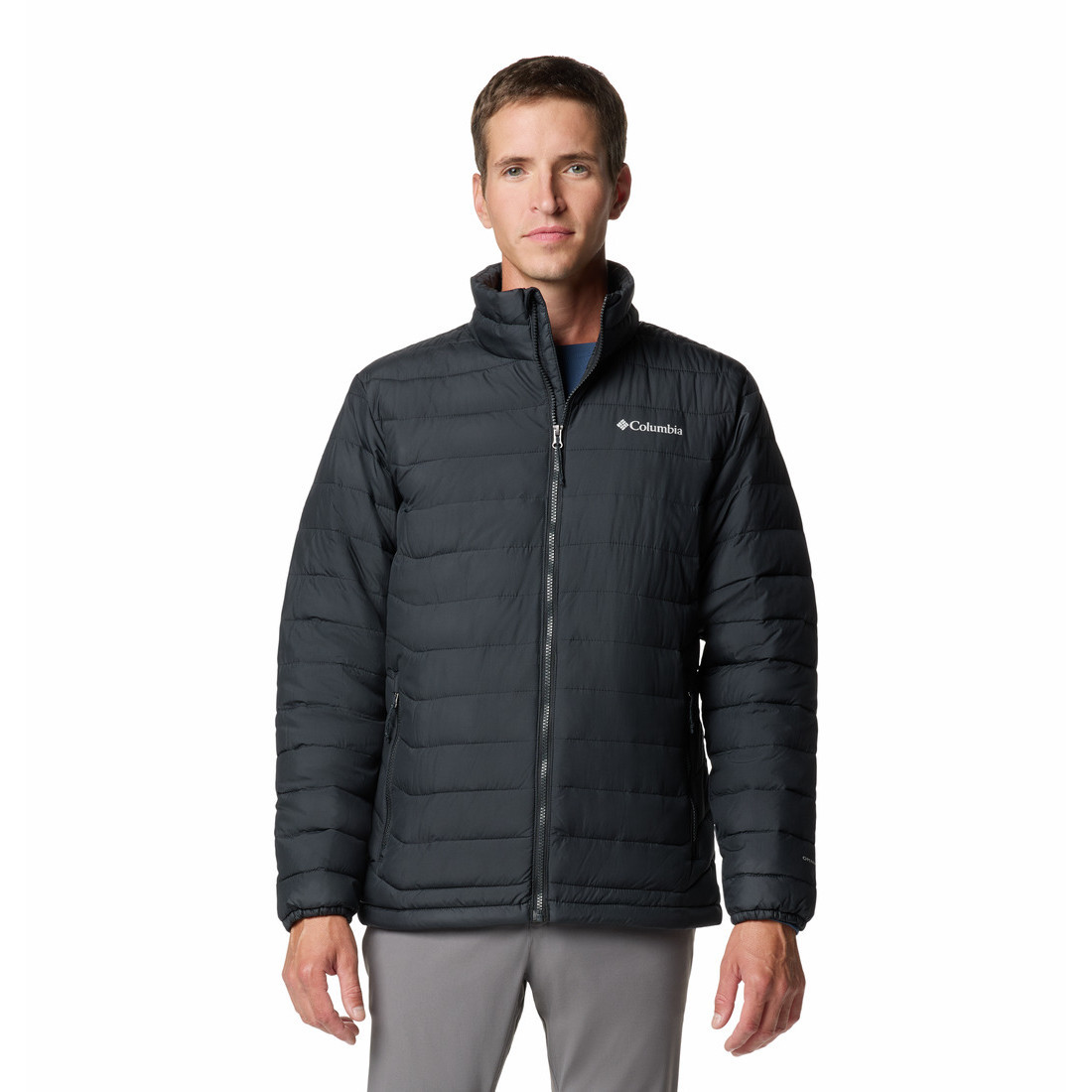 Pánská bunda Columbia Powder Lite™ II Jacket Velikost: L / Barva: černá