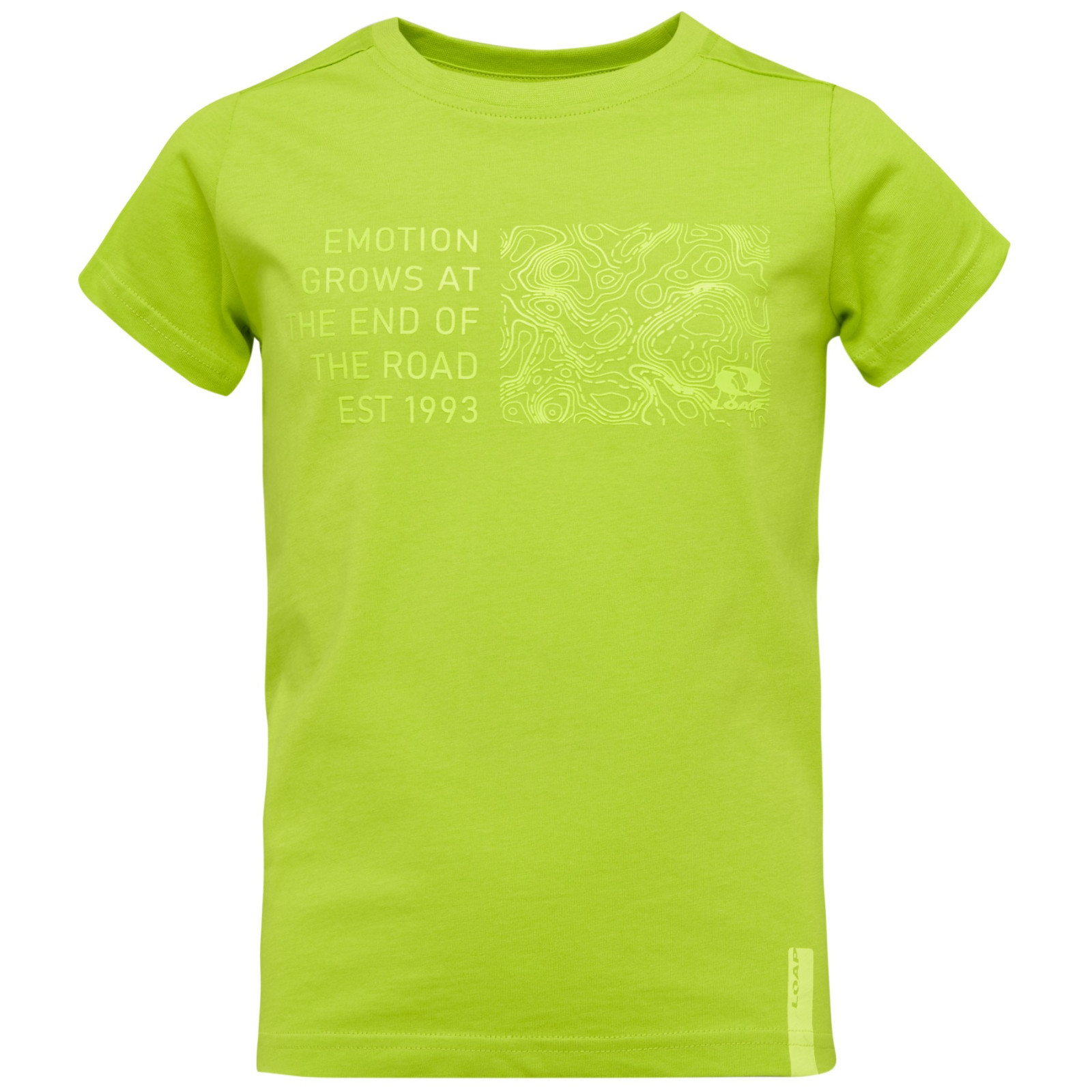 Dětské triko Loap Boodarar Dětská velikost: 158-164 / Barva: zelená