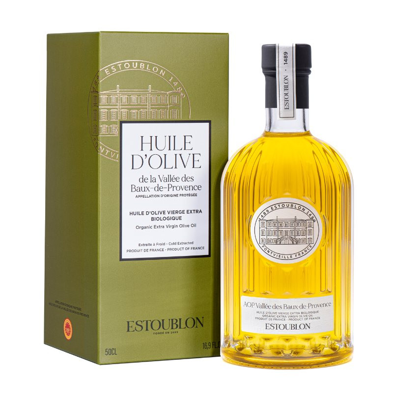 Bio extra panenský olivový olej PDO 500 ml, Estoublon