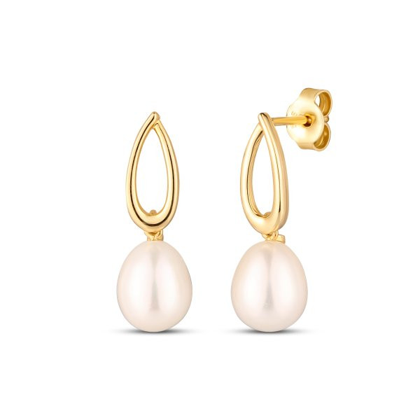 Náušnice s perlou 235-288-711194 2.95g