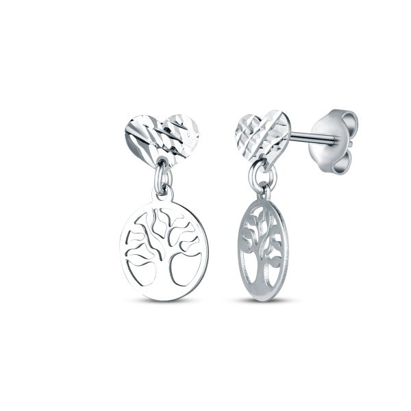 Náušnice bez kamenů 131-638-008806-0000