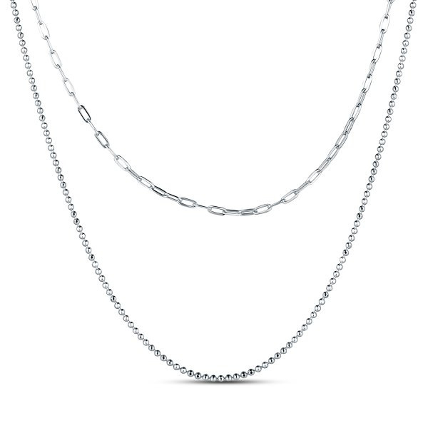 Náhrdelník bez kamenů / řetízkový 173-199-FA1419-0000