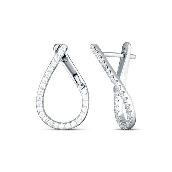 Náušnice se syntetickými kameny 136-927-381700-0000