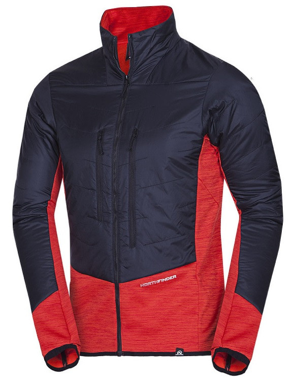 Northfinder BEAR pánská mikina MI-3772OR-277 červená Velikost: 2XL 8584153395425