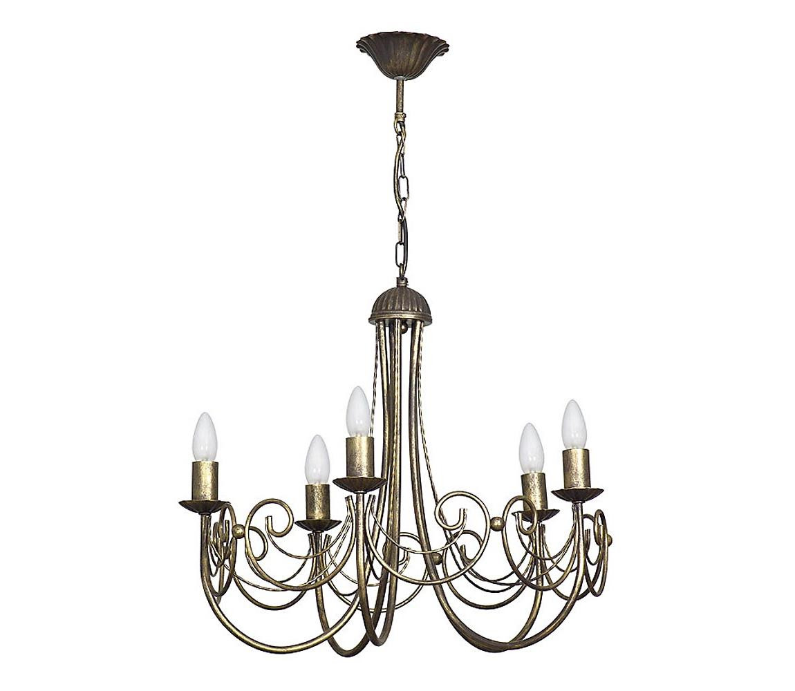 Lustr na řetězu PALACE 5xE14/60W/230V