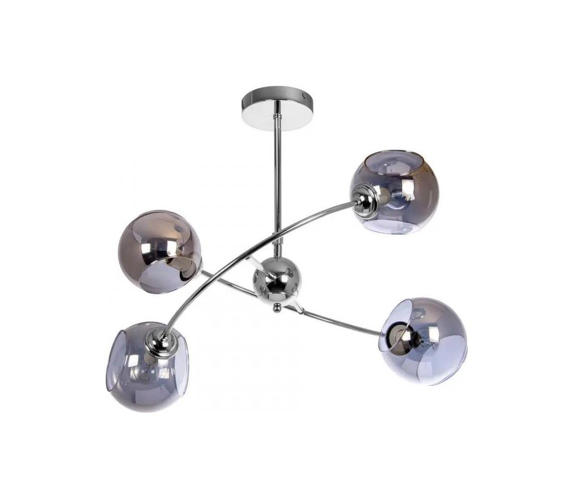 Lustr na tyči 4xE14/60W/230V