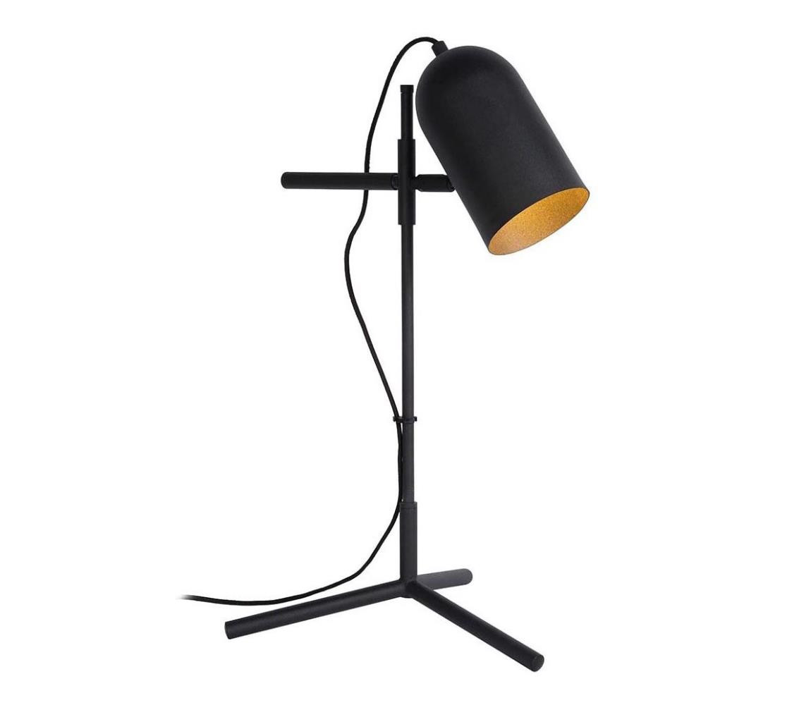Lucide Lucide 45584/01/30 - Stolní lampa EDEK 1xE27/40W/230V černá