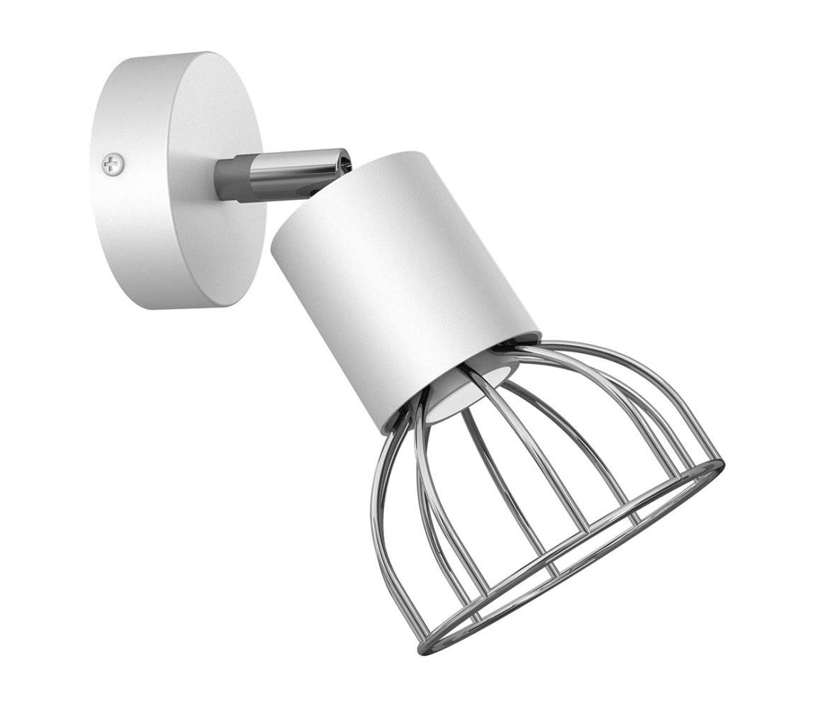 Nástěnné bodové svítidlo DANTE 1xGU10/25W/230V bílá/lesklý chrom