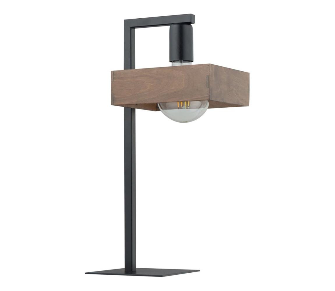 Stolní lampa ROBIN 1xE27/60W/230V dřevo