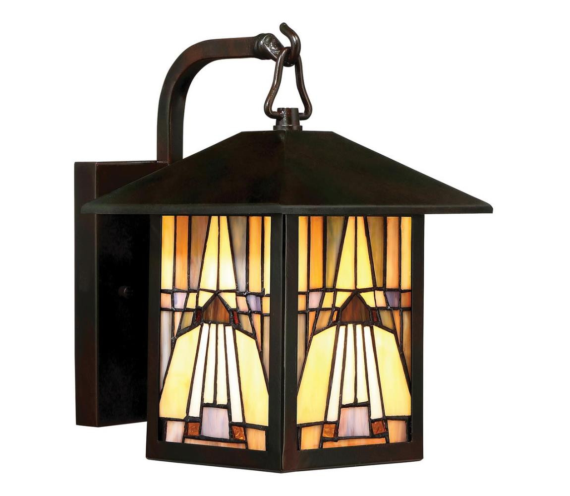 Elstead Elstead QZ-INGLENOOK2-S-Venkovní nástěnné svítidlo INGLENOOK 1xE27/60W/230V IP44