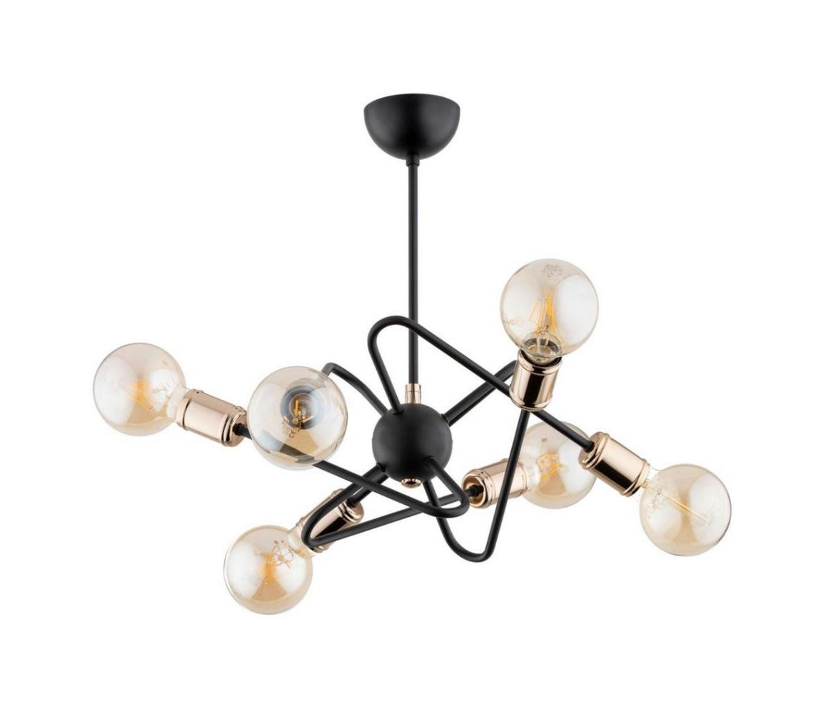 Přisazený lustr VIRGINIA 6xE27/60W/230V