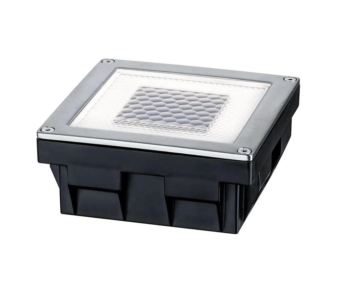 Paulmann Paulmann 93774 - LED/0,24W IP67 Solární nájezdové svítidlo CUBE 1,2V