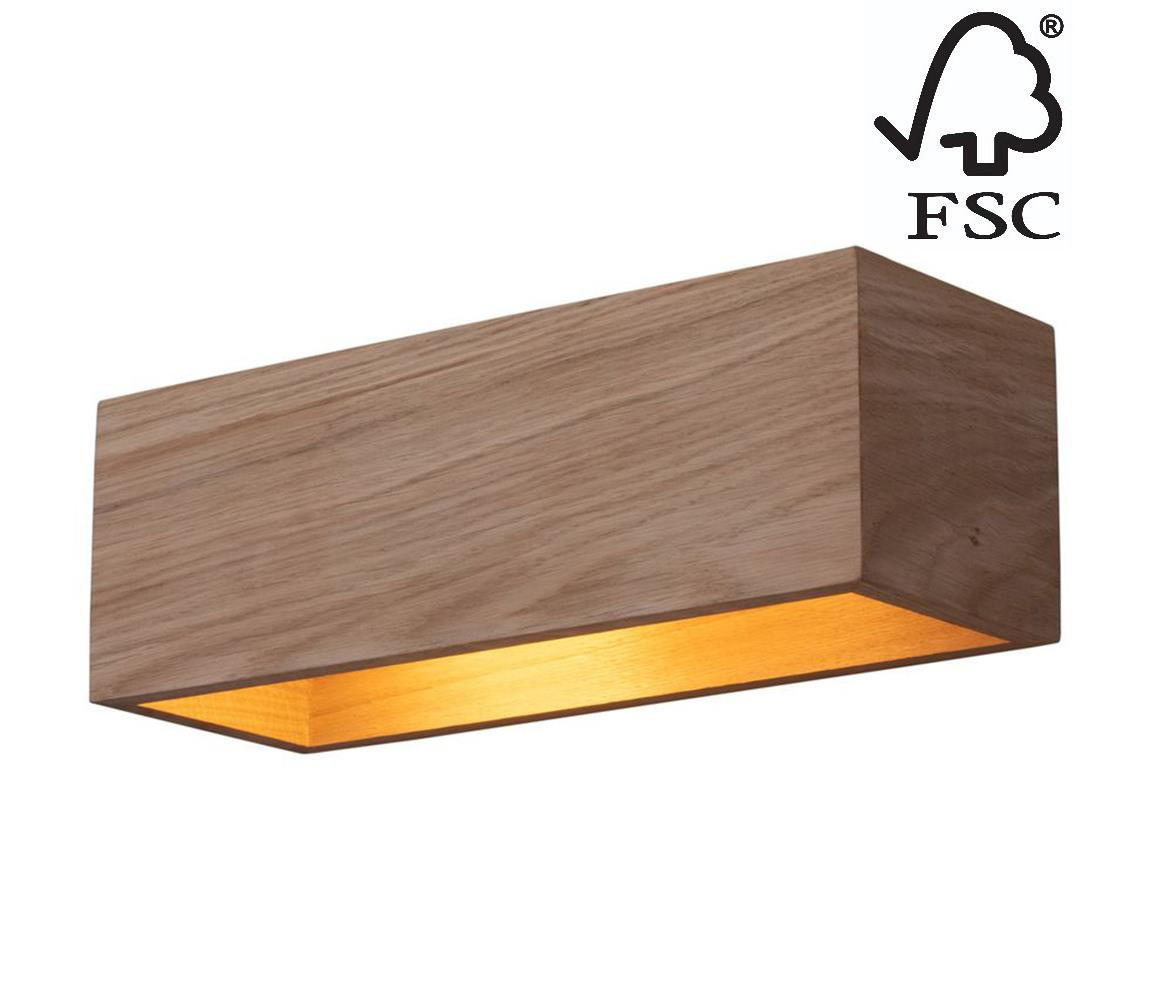 DO2251274 - Nástěnné svítidlo KENZO 2xG9/6W/230V borovice