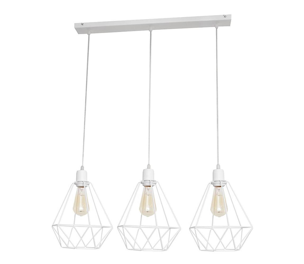 Lustr KARO 3xE27/15W/230V bílá