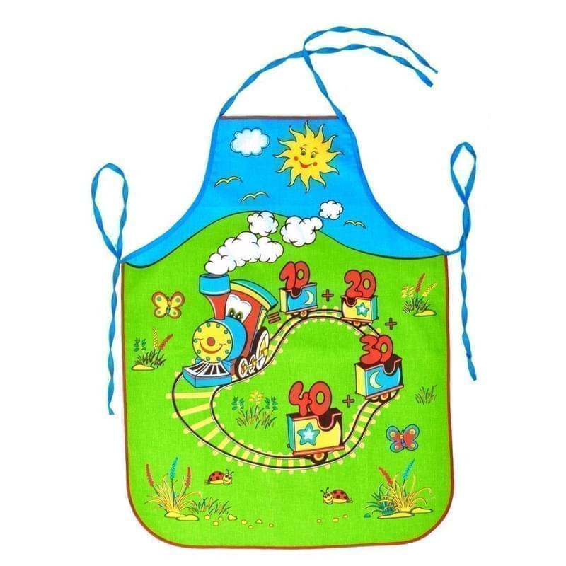 Zástěra dětská, Vlaček, modrý