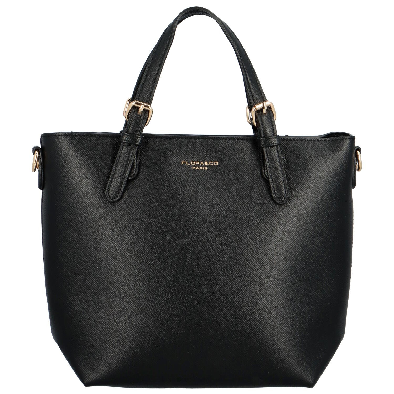 Dámská praktická kabelka černá - FLORA&CO Amy 2v1 černá