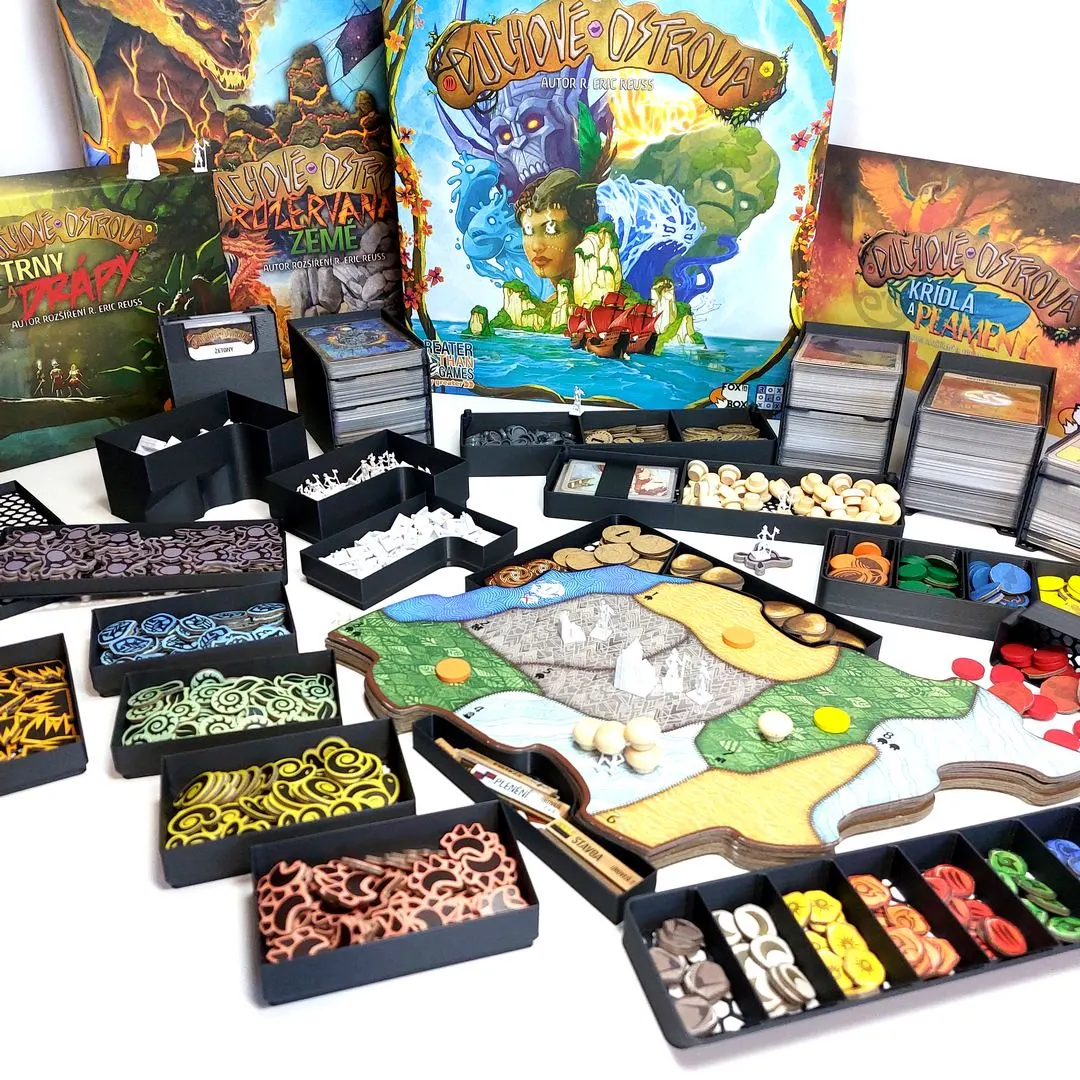 Inserty HERMAN Insert: Duchové ostrova + 4 rozšíření (I25V24EX)