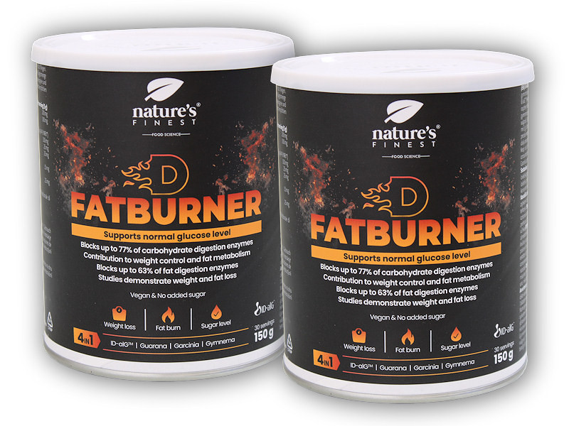 Nature's Finest 2x D-fatburner 150g