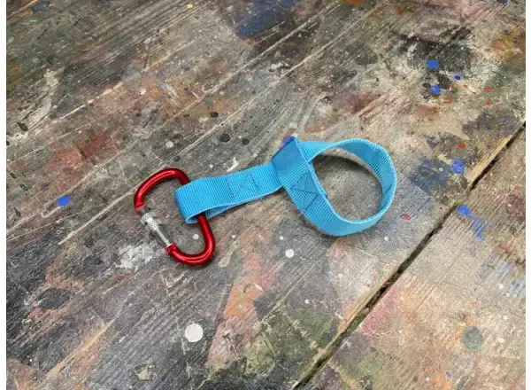 Tahlo Premium poutko s karabinou modrá